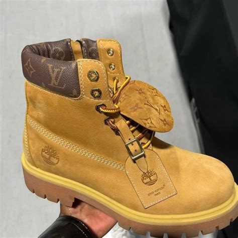 lv x timbs|De Louis Vuitton x Timberland FW24 collab heeft een releasedatum.